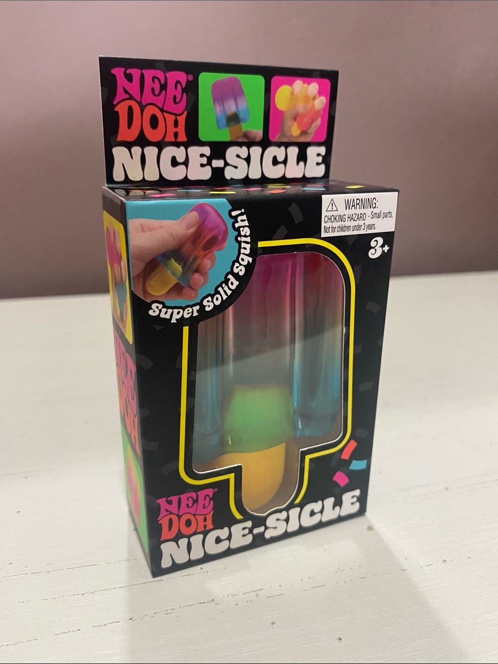 NEE DOH - Nice-Sicle Colorful Popsicle Squishy Toy - Multi-Color
